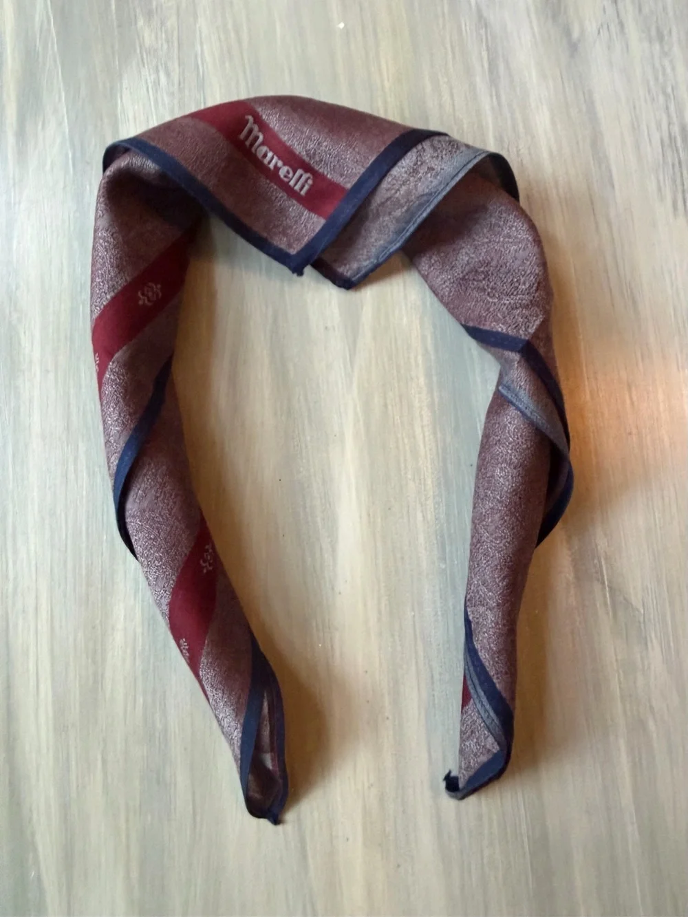 Marelli Italian Paisley Pocket Square Handkerchief Scarf Bandana Neckerchief